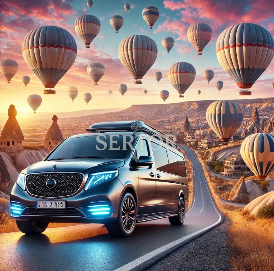 Antalya Kalkışlı Kapadokya Balon Turu VIP Transfer