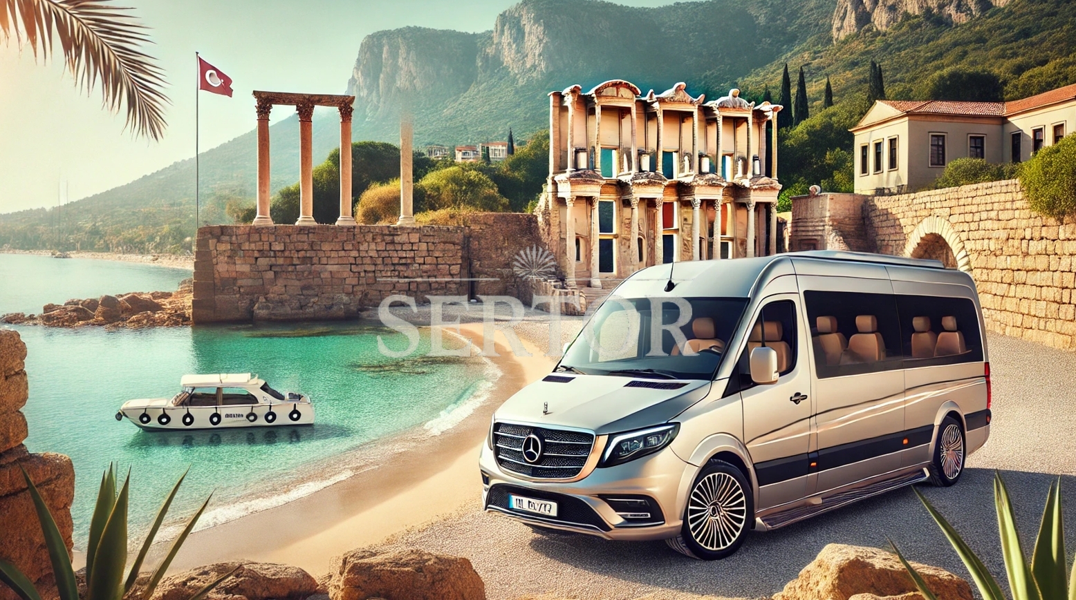 VIP-Transfer zu den Hotels in Side