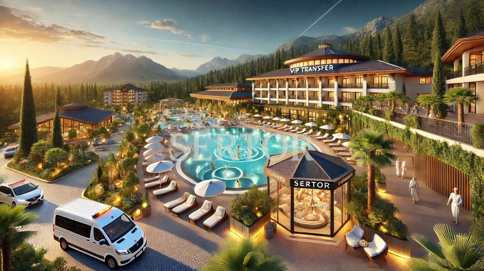 Antalya ve Çevresindeki Termal Otellere VIP Transfer